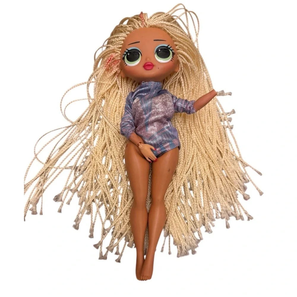 Lol Surprise‎ Omg Doll Big Sister Swag Blonde Braided Hair. Missing One Hand